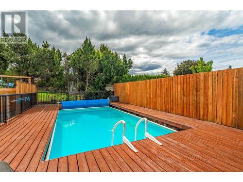 2555 O'Reilly Road, Kelowna, BC - Outdoor With In Ground Pool With Deck Patio Veranda With Backyard