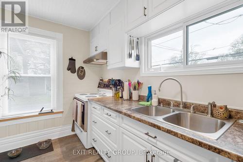 B/C - 292 Glen Miller Road, Quinte West, ON - Indoor Photo Showing Kitchen With Double Sink