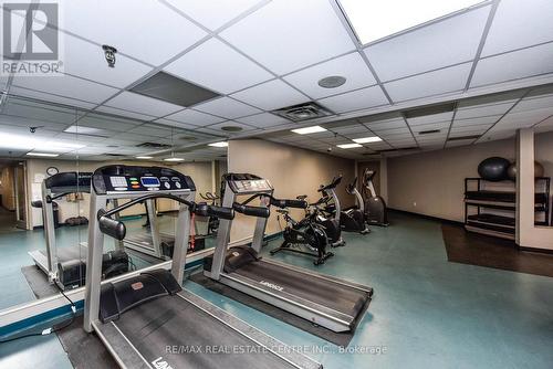 1005 - 2177 Burnhamthorpe Road W, Mississauga, ON - Indoor Photo Showing Gym Room