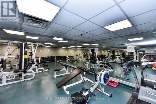 1005 - 2177 Burnhamthorpe Road W, Mississauga, ON - Indoor Photo Showing Gym Room