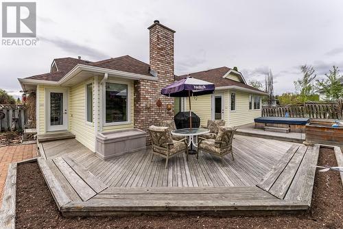 7155 St Bernadette Place, Prince George, BC - Outdoor With Deck Patio Veranda With Exterior
