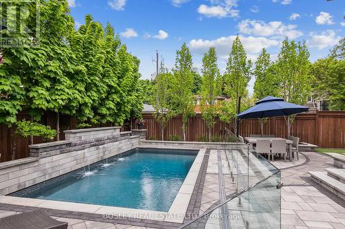 34 Meadowbank Road, Toronto, ON - Outdoor With In Ground Pool With Backyard
