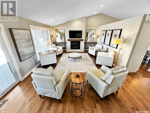 Gering Acreage Swift Current, Swift Current Rm No. 137, SK - Indoor Photo Showing Living Room With Fireplace