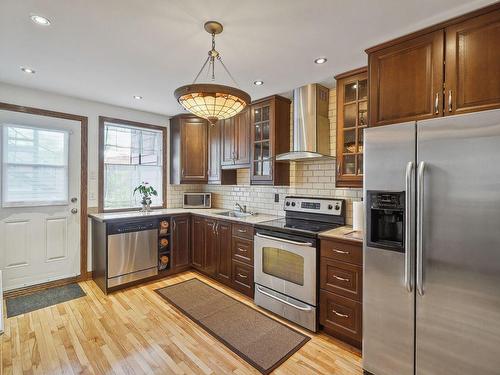 Cuisine - 2579  - 2581 Av. De La Salle, Montréal (Mercier/Hochelaga-Maisonneuve), QC - Indoor Photo Showing Kitchen With Upgraded Kitchen