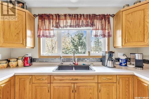 201 Dion Avenue, Cut Knife, SK - Indoor Photo Showing Kitchen With Double Sink