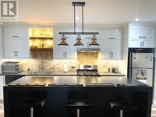 30 Edgewater Lane, Torbay, NL - Indoor Photo Showing Kitchen With Double Sink