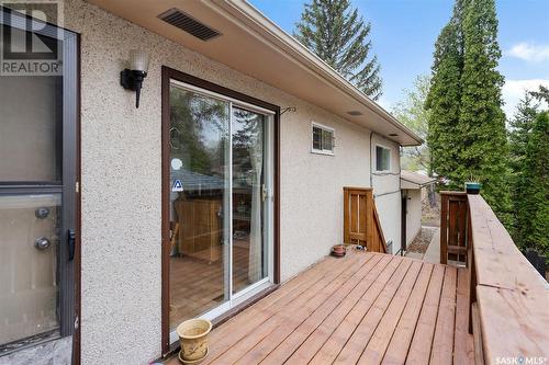 801 V Avenue N, Saskatoon, SK - Outdoor With Deck Patio Veranda With Exterior