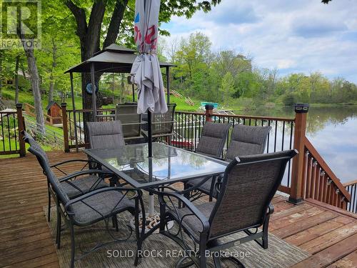 82 Canal Road, Trent Hills, ON - Outdoor With Body Of Water With Deck Patio Veranda With Exterior