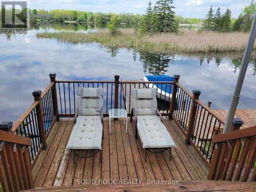 82 Canal Road, Trent Hills, ON - Outdoor With Body Of Water With Deck Patio Veranda