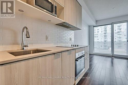 1108 - 20 Tubman Avenue, Toronto, ON - Indoor Photo Showing Kitchen With Upgraded Kitchen