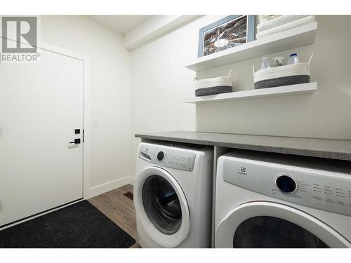 269 Diamond Way Unit# 5, Vernon, BC - Indoor Photo Showing Laundry Room