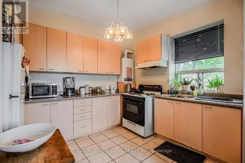 3048 Dundas Street W, Toronto, ON - Indoor Photo Showing Kitchen With Double Sink