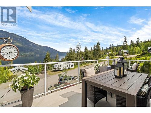6421 Eagle Bay Road Unit# 58, Eagle Bay, BC - Outdoor With Balcony With View