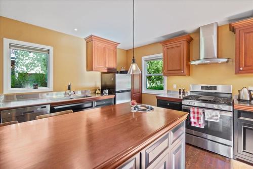 238 High Street, Nelson, BC - Indoor Photo Showing Kitchen With Double Sink