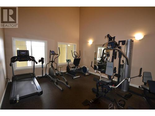 2120 Shannon Ridge Drive Unit# 304, West Kelowna, BC - Indoor Photo Showing Gym Room