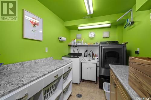358 Pine Drive, Buckland Rm No. 491, SK - Indoor Photo Showing Laundry Room