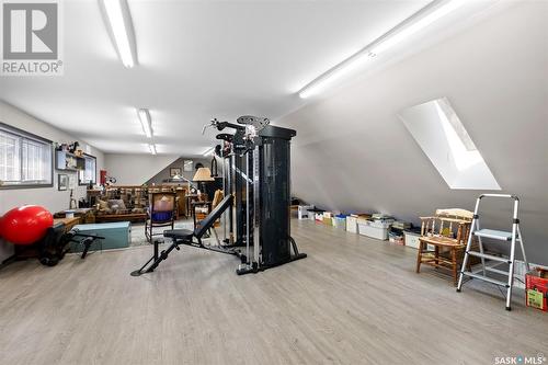 358 Pine Drive, Buckland Rm No. 491, SK - Indoor Photo Showing Gym Room