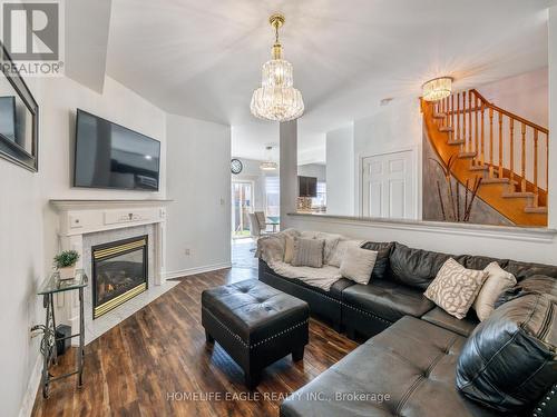 2104 Osbond Road, Innisfil, ON - Indoor Photo Showing Living Room With Fireplace
