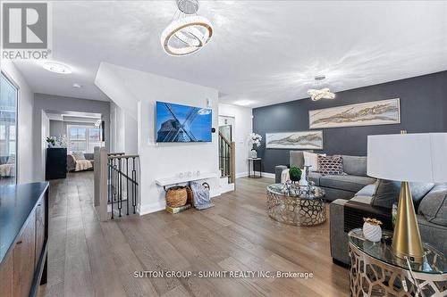 26 Ganton Heights, Brampton, ON - Indoor Photo Showing Living Room With Fireplace