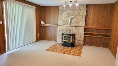 444 Quigley Road, Hamilton, ON - Indoor With Fireplace