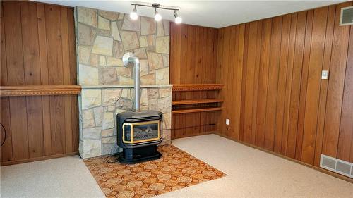 444 Quigley Road, Hamilton, ON - Indoor Photo Showing Other Room With Fireplace