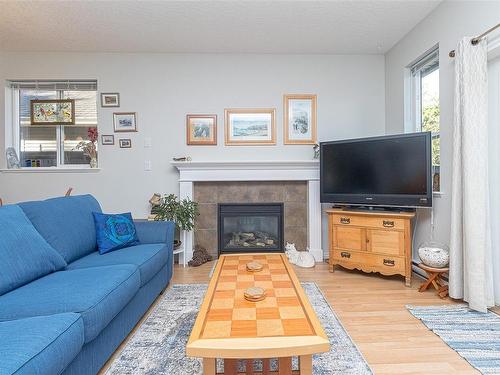 992 Wild Pond Lane, Langford, BC - Indoor Photo Showing Living Room With Fireplace