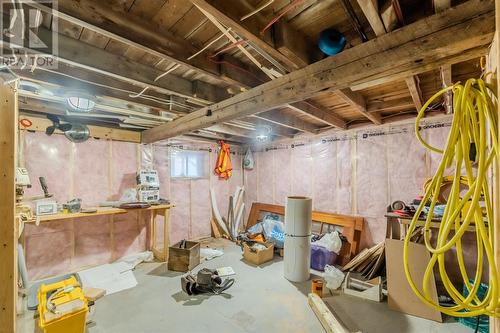 121 Point Road, Chapel'S Cove, NL - Indoor Photo Showing Basement