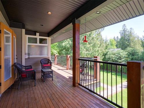 2647 Courtney Way, Shawnigan Lake, BC - Outdoor With Deck Patio Veranda With Exterior