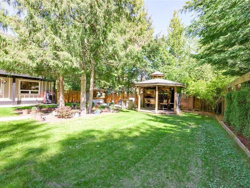 2647 Courtney Way, Shawnigan Lake, BC - Outdoor With Deck Patio Veranda With Backyard
