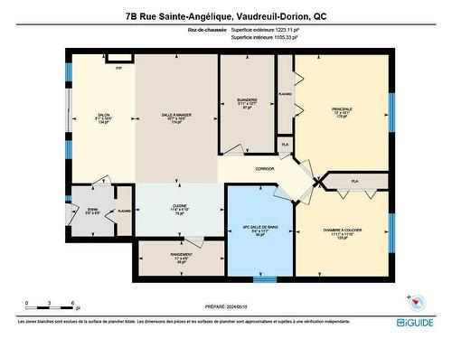 Plan (croquis) - B-7 Rue Ste-Angélique, Vaudreuil-Dorion, QC - Other