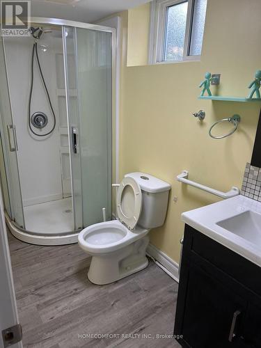 Bsmt - 80 Aspenwood Drive, Toronto, ON - Indoor Photo Showing Bathroom