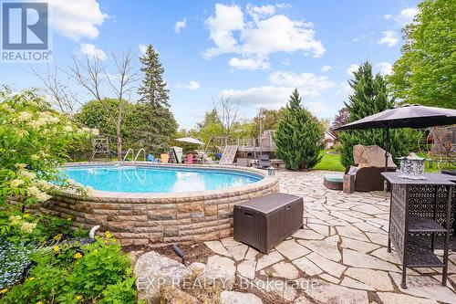 20 Dods Drive, Caledon, ON - Outdoor With In Ground Pool With Deck Patio Veranda With Backyard
