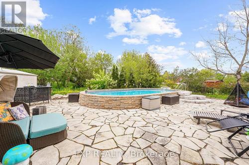 20 Dods Drive, Caledon, ON - Outdoor With In Ground Pool With Deck Patio Veranda With Backyard
