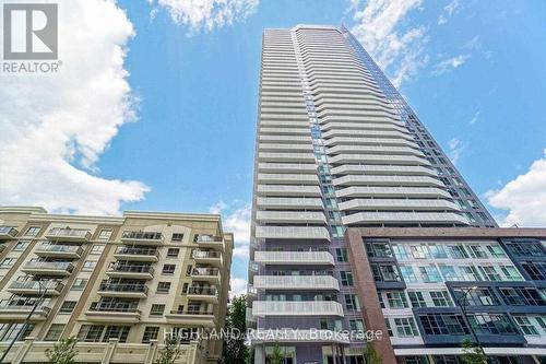 2301 - 4065 Confederation Parkway, Mississauga, ON - Outdoor With Balcony With Facade