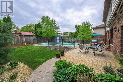 532 Jeffreybrook Drive, London, ON - Outdoor With In Ground Pool With Deck Patio Veranda
