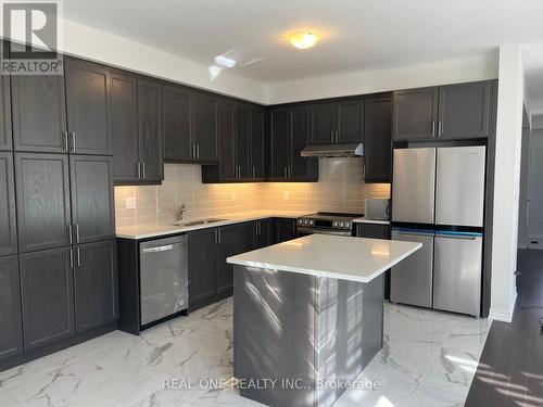 15 Waterleaf Road, Markham, ON - Indoor Photo Showing Kitchen With Stainless Steel Kitchen With Upgraded Kitchen