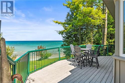 3 Spark Lane, Kincardine, ON - Outdoor With Body Of Water With Deck Patio Veranda With Exterior
