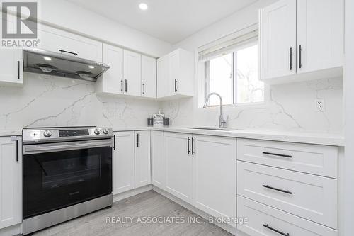 99 Granger Avenue, Toronto, ON - Indoor Photo Showing Kitchen With Upgraded Kitchen