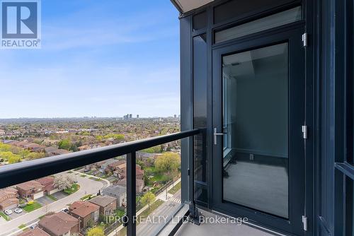 1607 - 7950 Bathurst Street, Vaughan, ON - Outdoor With Balcony With View With Exterior