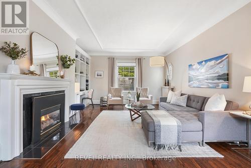 102 Blake Street, Barrie, ON - Indoor Photo Showing Living Room With Fireplace