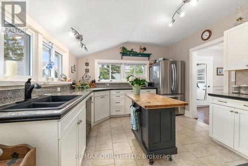 286 Niles Street, Prince Edward County, ON - Indoor Photo Showing Kitchen With Double Sink