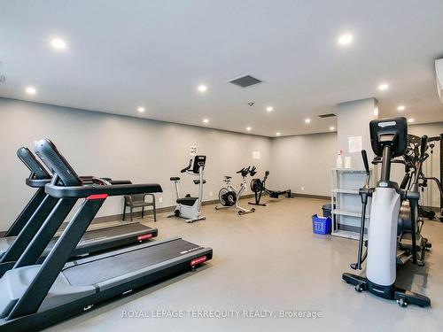 602-44 Longbourne Dr, Toronto, ON - Indoor Photo Showing Gym Room