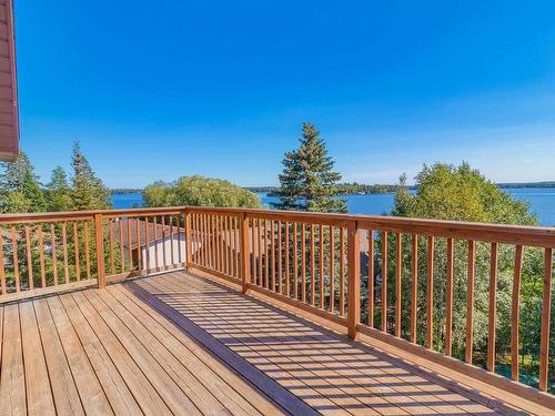 1319 Beach Road, Kenora, ON - Outdoor With Body Of Water With Deck Patio Veranda With View