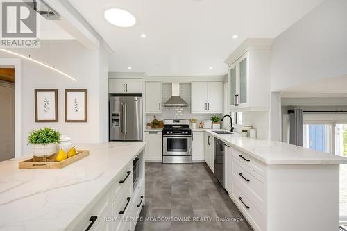 111 Rexway Drive, Halton Hills, ON - Indoor Photo Showing Kitchen With Upgraded Kitchen