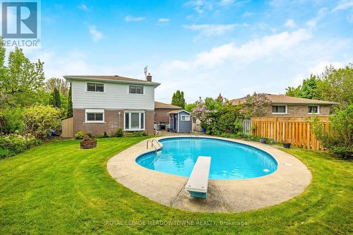 111 Rexway Drive, Halton Hills, ON - Outdoor With In Ground Pool With Backyard With Exterior