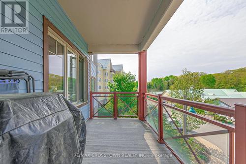 308 - 130 Steamship Bay Road, Gravenhurst, ON - Outdoor With Balcony With Exterior