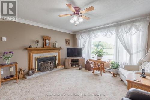 135 Frederick Street, Bluewater, ON - Indoor Photo Showing Living Room With Fireplace