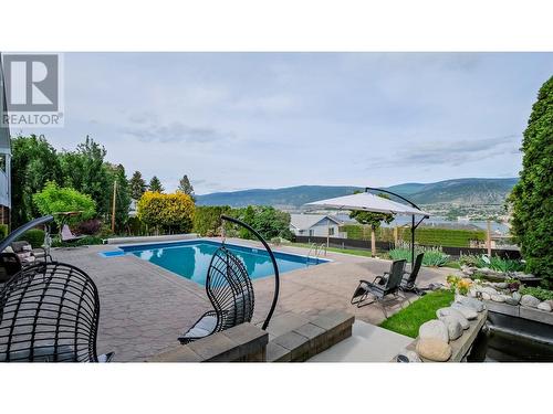 1613 Sparton Drive, Penticton, BC - Outdoor With In Ground Pool