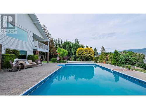 1613 Sparton Drive, Penticton, BC - Outdoor With In Ground Pool With Backyard