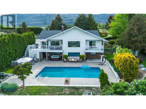 1613 Sparton Drive, Penticton, BC - Outdoor With In Ground Pool With Deck Patio Veranda